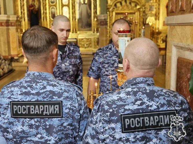 На Ставрополье росгвардейцы приняли участие в мероприятиях, посвященных Дню крещения Руси 