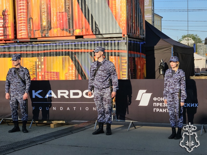 В Ставрополе росгвардейцы обеспечили правопорядок на международном фестивале уличной культуры «Кардо»
