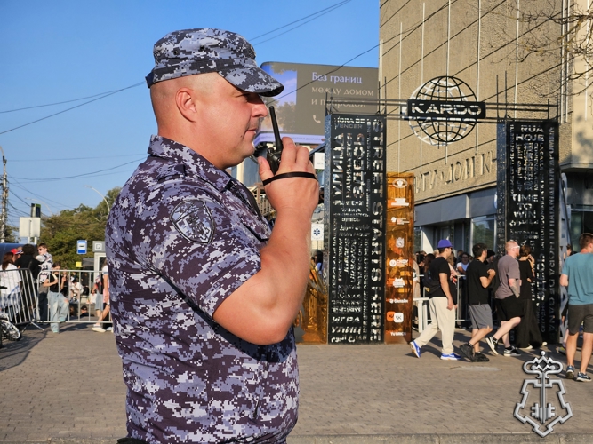 В Ставрополе росгвардейцы обеспечили правопорядок на международном фестивале уличной культуры «Кардо»