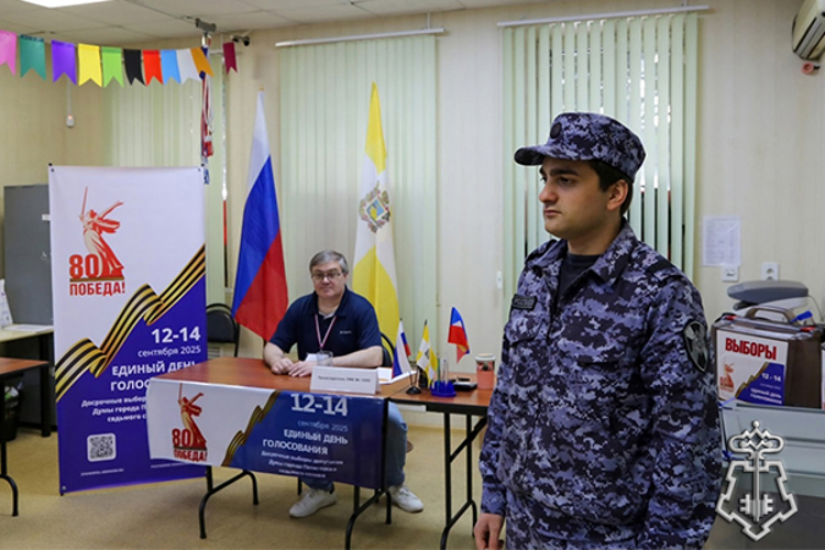 Росгвардейцы обеспечили правопорядок в Единый день голосования на Ставрополье