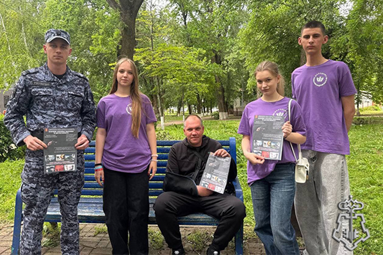 В Новоалександровске росгвардейцы провели профилактическую акцию