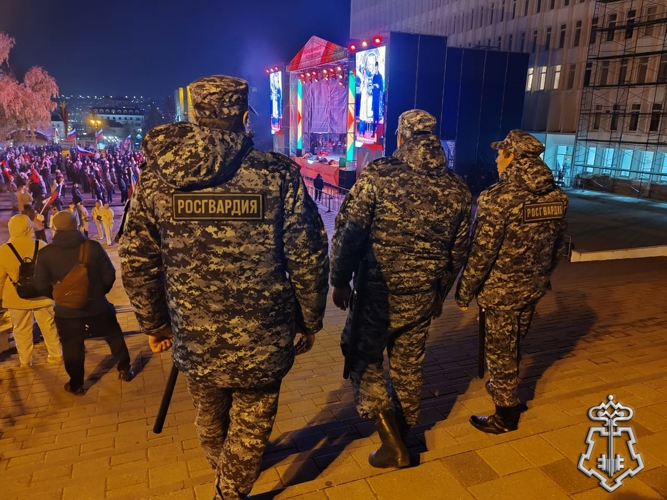 На Ставрополье росгвардейцы обеспечили правопорядок в дни празднования Дня народного единства