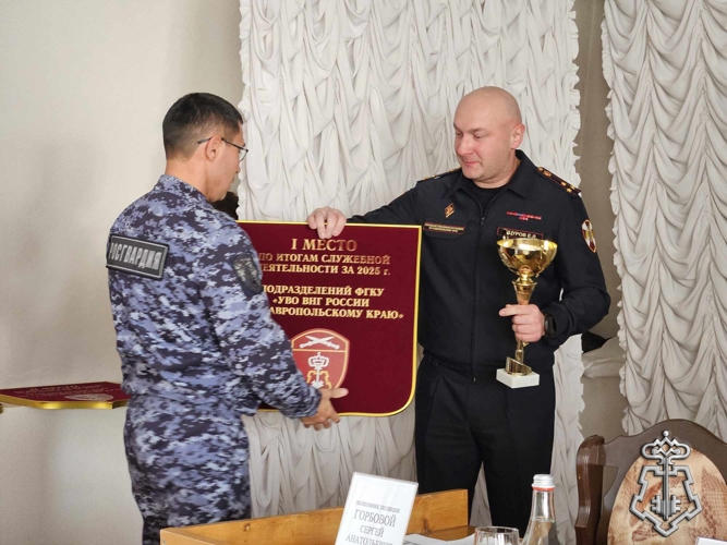 В Управлении вневедомственной охраны Росгвардии по Ставропольскому краю подвели итоги работы за 2025 год