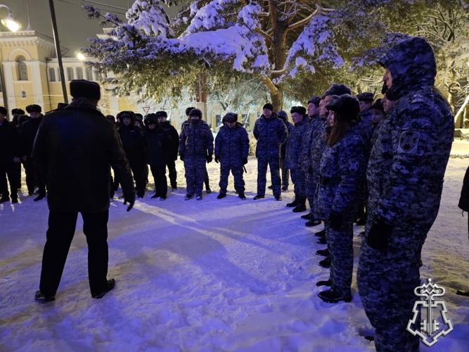 В новогоднюю ночь сотрудники Росгвардии обеспечили общественный порядок на Ставрополье
