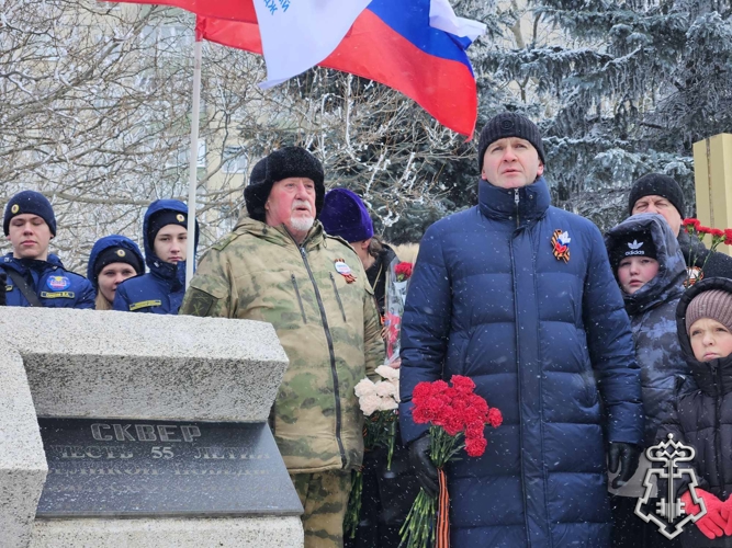 В Ставрополе росгвардейцы почтили память защитников Отечества в годовщину освобождения краевой столицы от немецкой оккупации