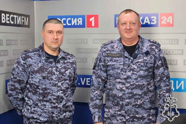 В Ставрополе офицеры Росгвардии приняли участие в эфире регионального радио 