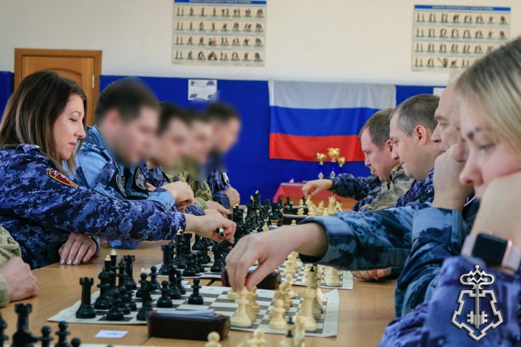 На Ставрополье прошел чемпионат территориального органа Росгвардии по шахматам
