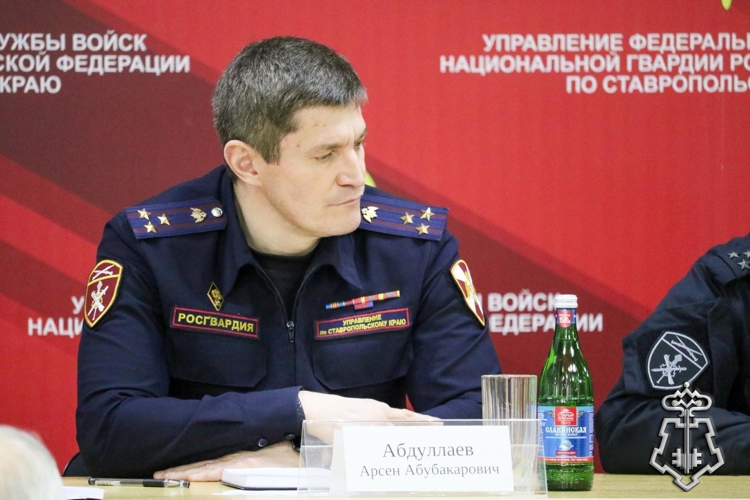 В Управлении Росгвардии по Ставропольскому краю состоялось рабочее совещание по вопросам антитеррористической защищенности охраняемых объектов