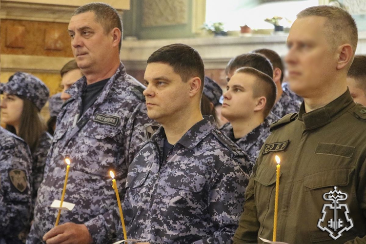 Великопостное молитвенное стояние за воинов Росгвардии прошло на Ставрополье