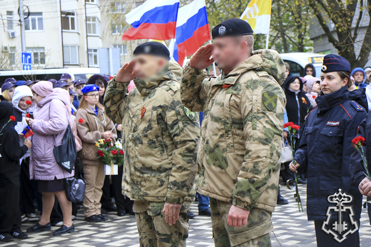 Сотрудники и военнослужащие Росгвардии почтили память жертв аварии на Чернобыльской АЭС