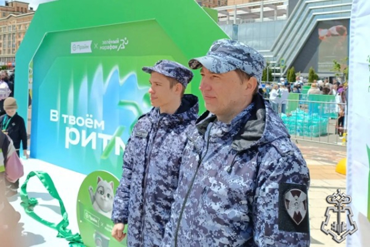 В Ставрополе росгвардейцы обеспечили правопорядок на "Зеленом марафоне"