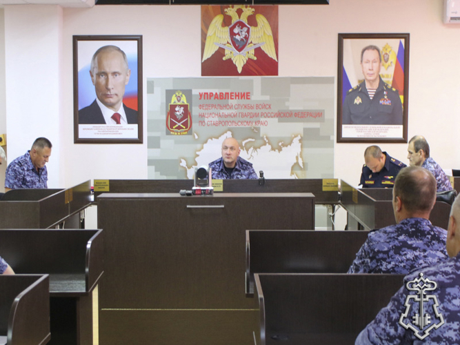 В Управлении Росгвардии по Ставропольскому краю подвели итоги служебно-боевой деятельности за первое полугодие 2026 года