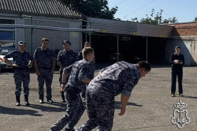 В Георгиевске росгвардейцы провели спортивное мероприятие, приуроченное ко Дню физкультурника
