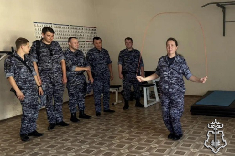 В Георгиевске росгвардейцы провели спортивное мероприятие, приуроченное ко Дню физкультурника