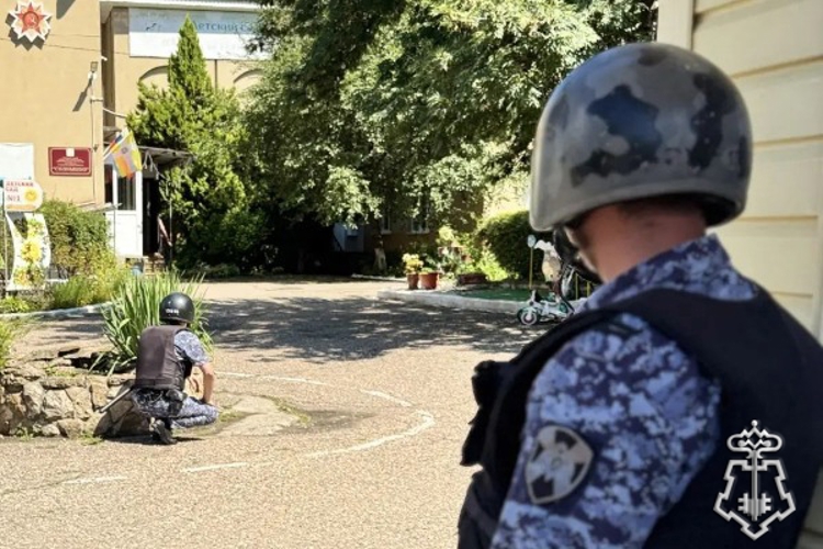 На Ставрополье росгвардейцы приняли участие во всероссийских антитеррористических учениях