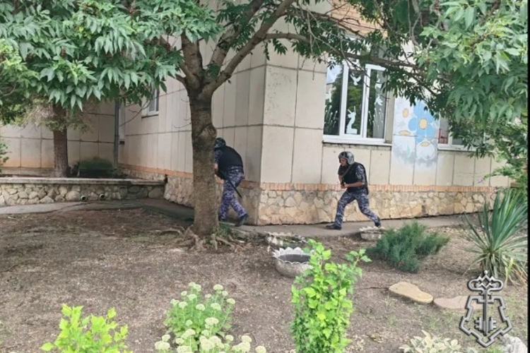 На Ставрополье росгвардейцы приняли участие во всероссийских антитеррористических учениях