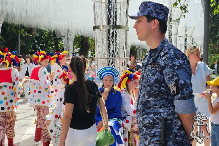 Росгвардейцы обеспечили безопасность во время празднования Дня города и Дня Ставропольского края  